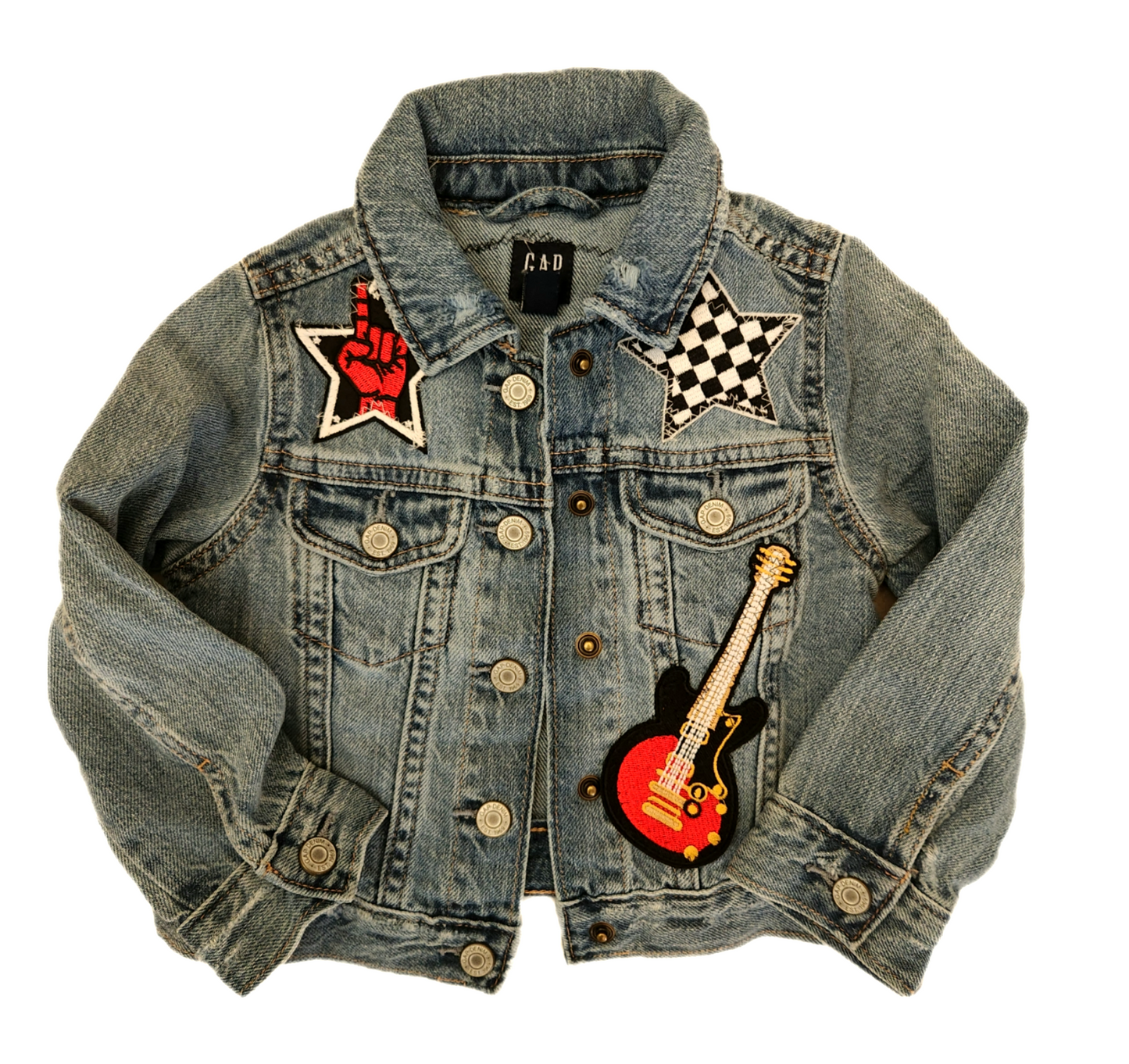 Toddler country rock denim jacket-size 2T