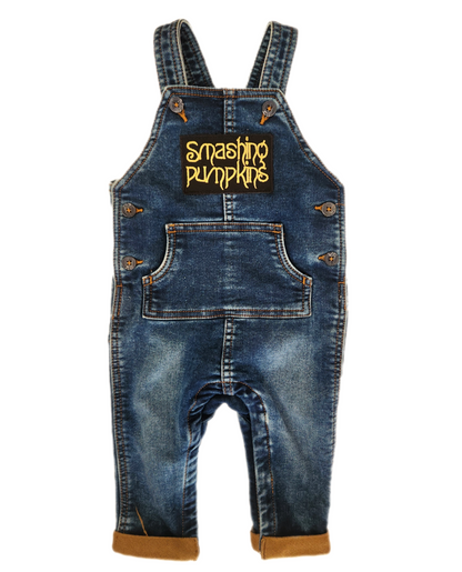 Baby denim ROCK overalls- size 6-12 months