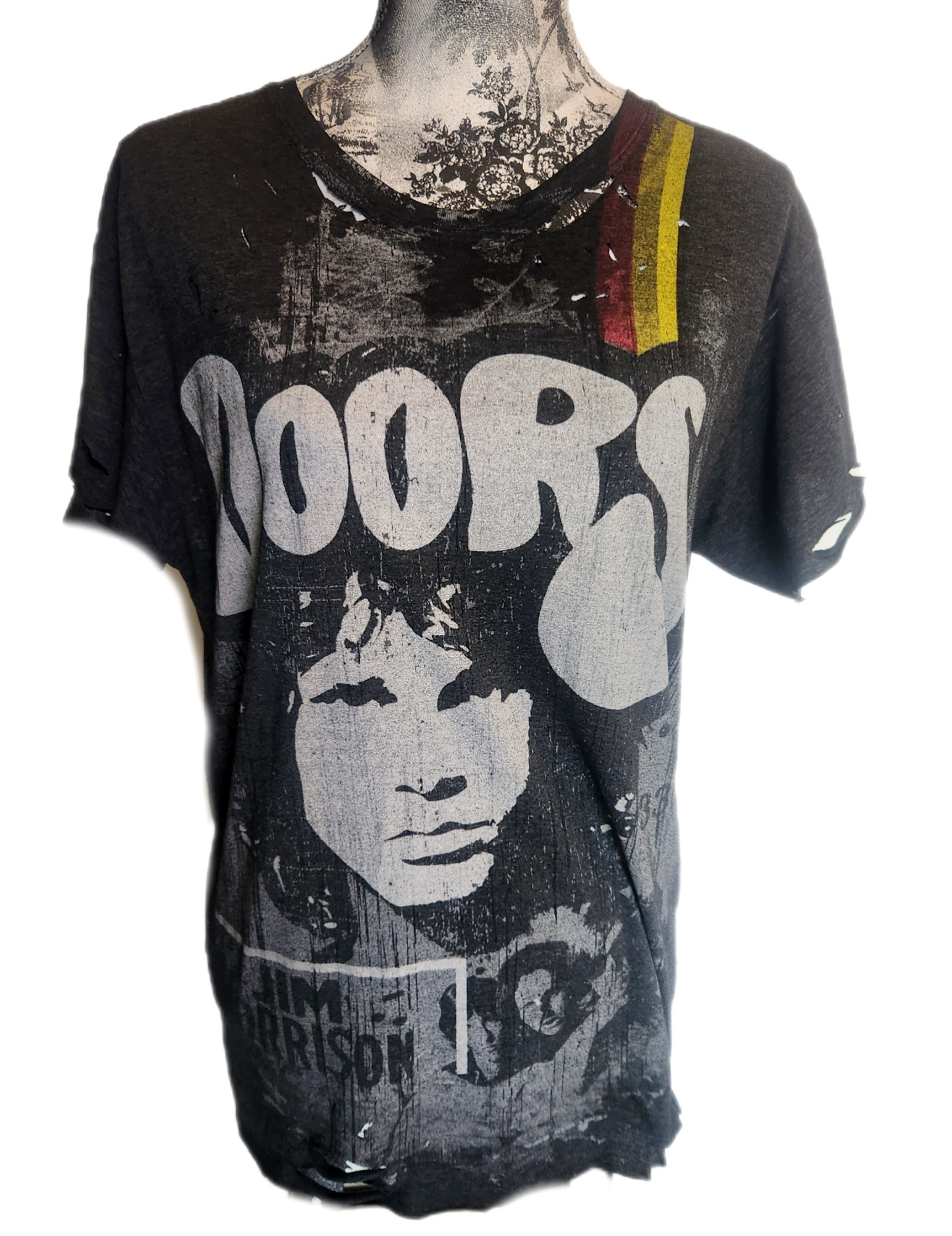 Distressed Doors rock tee- Mens Small Womens MED