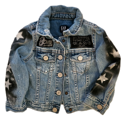 Toddler Classic Rock denim jacket- size 3T