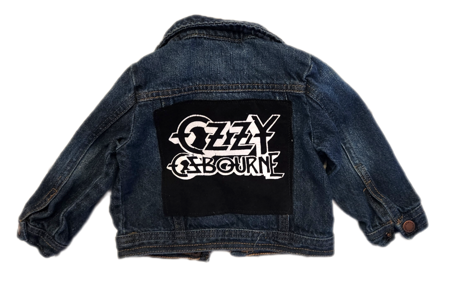 BABY denim Metal jacket- size 6-12 months