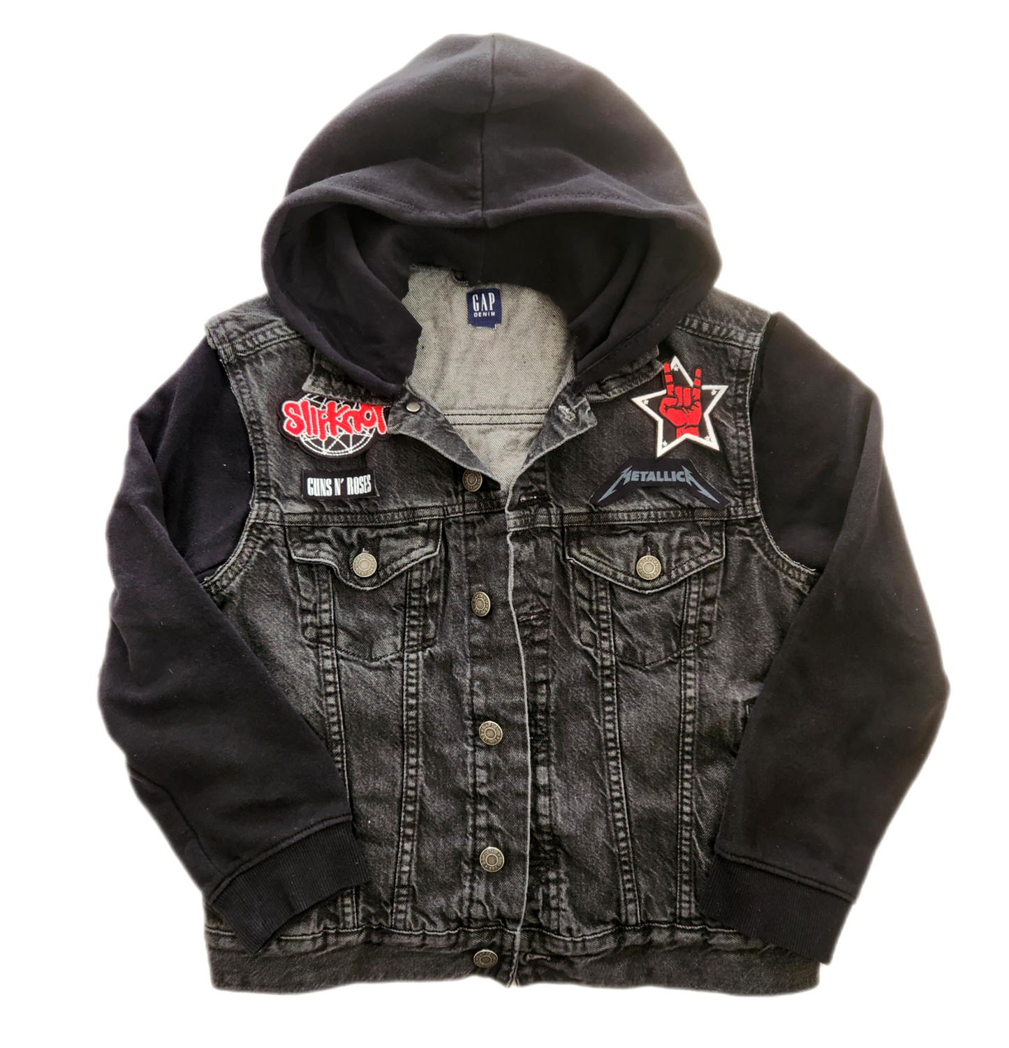 Custom kids rock jacket size small