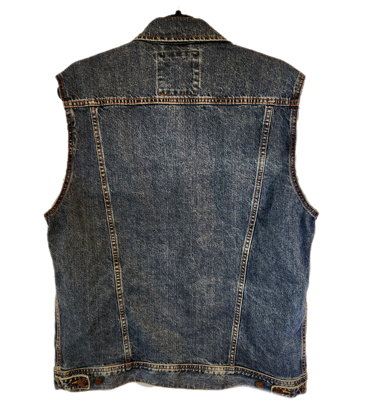 Mens Plain denim vest- size Medium