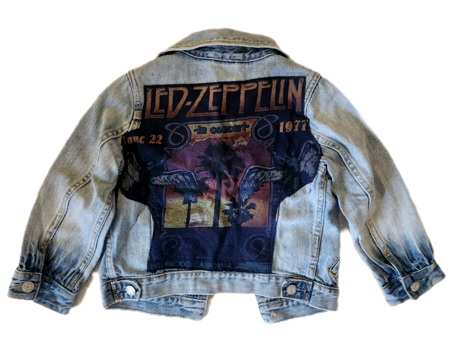 Toddler Classic Rock denim jacket- size 3-4 years