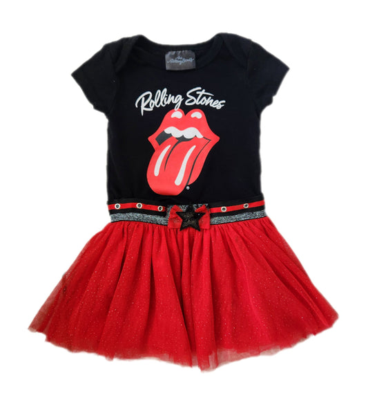 Baby ROCK tutu dress- size 6/9 mos