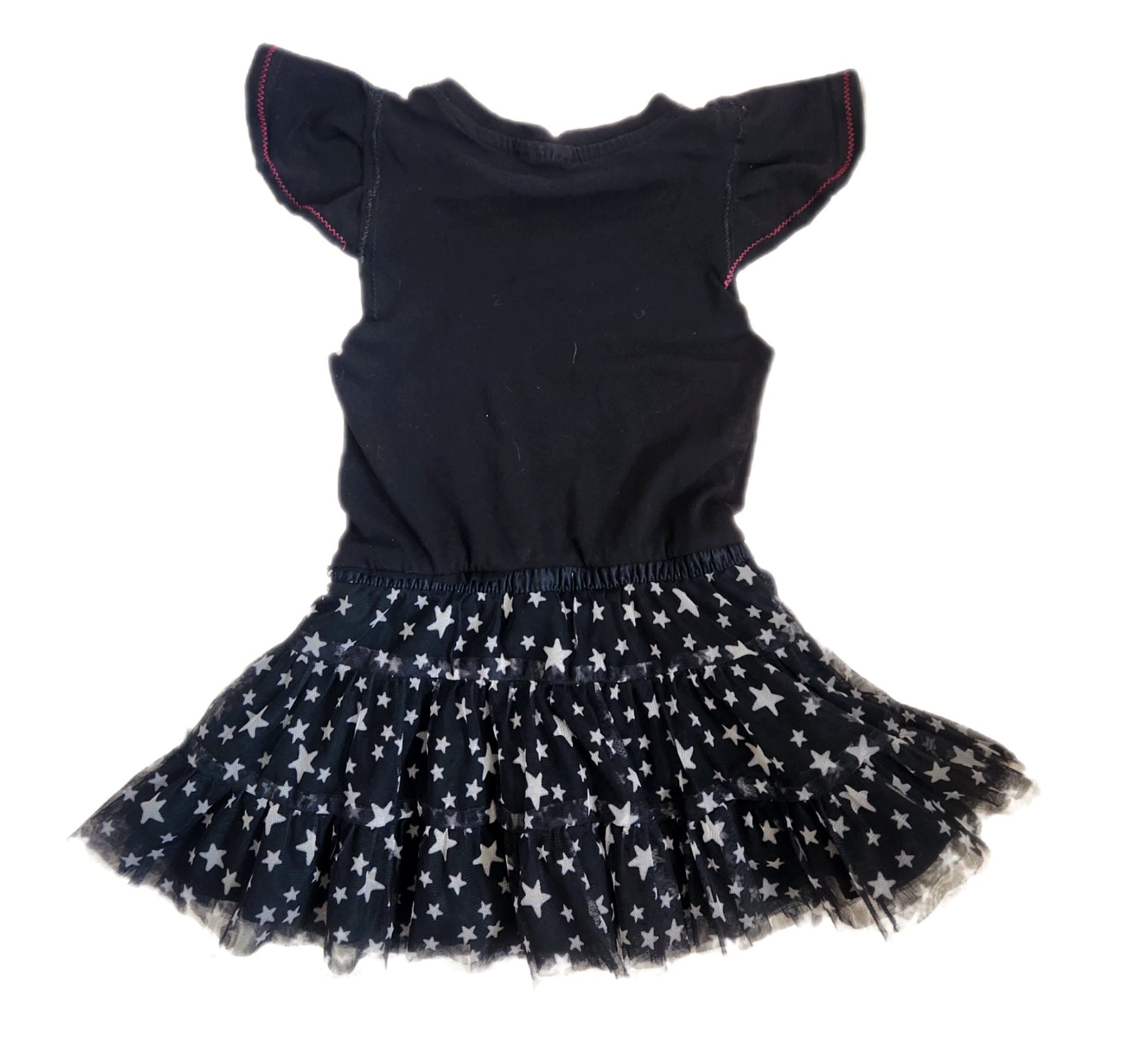 Baby upcycled ROCK tutu dress- size 3T