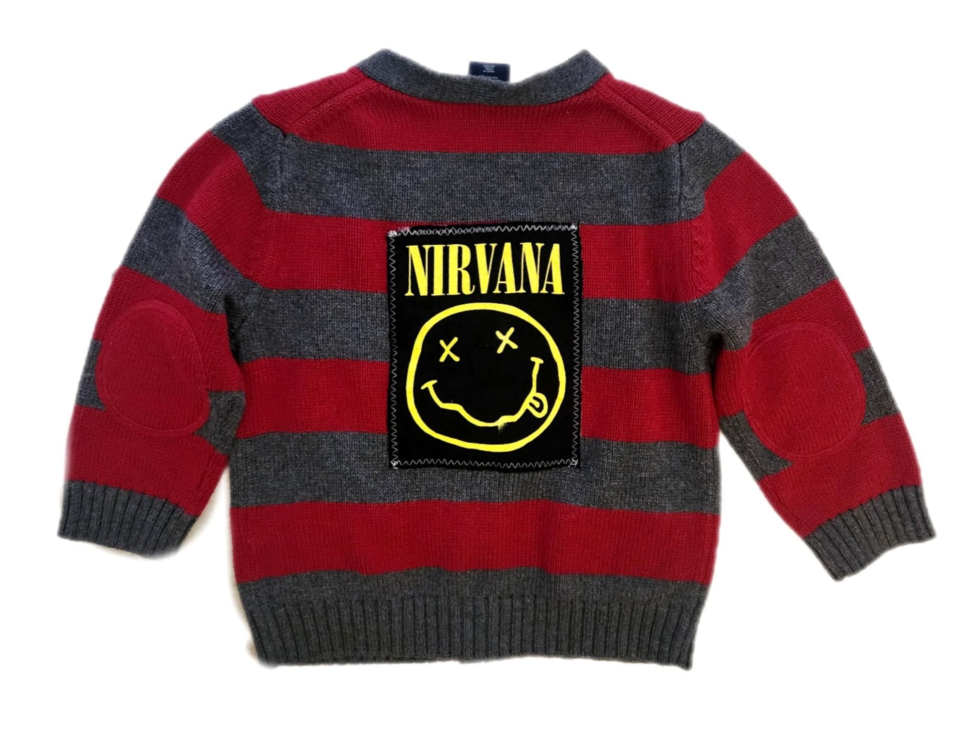 Baby Grunge Rock Cardigan sweater- size 18-24 mos